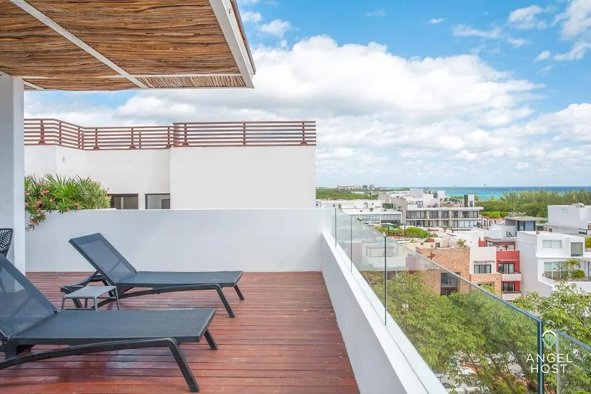 Oceanview Roof Pool I Fast Wifi I Smarttv Nr Beach Πλάγια Ντελ Κάρμεν 0*,